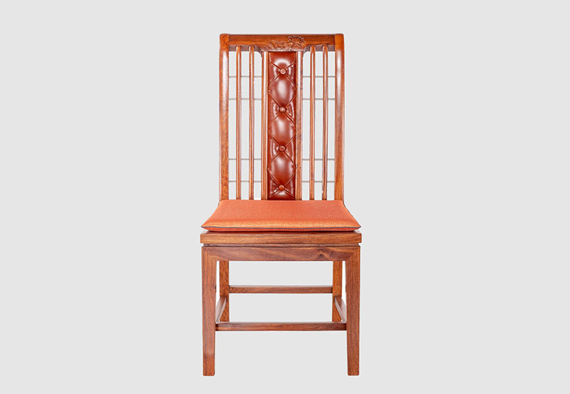 韶关芙蓉榭中式实木餐椅效果图